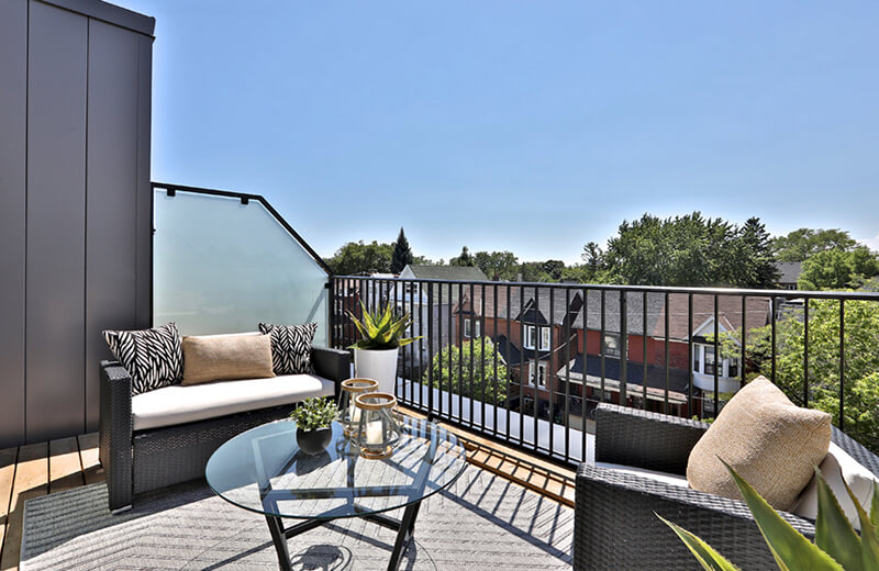 Piano Towns Showing Suite Terrace